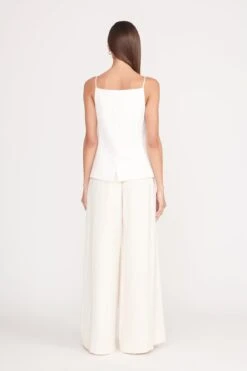 CALEB PANT | ECRU -Fashion Shop una top ecru 5 efc974bd b48e 4bed a433 8cfabd1436c4