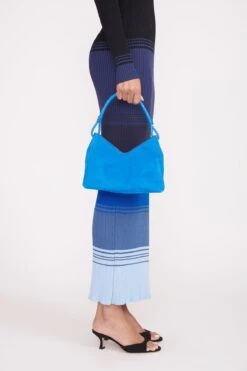 VALERIE SHOULDER BAG | DIRECTOR BLUE SUEDE -Fashion Shop valerie shoulder bag director blue 1 312fd0bb 14c6 4537 aa82 85d61952bc09