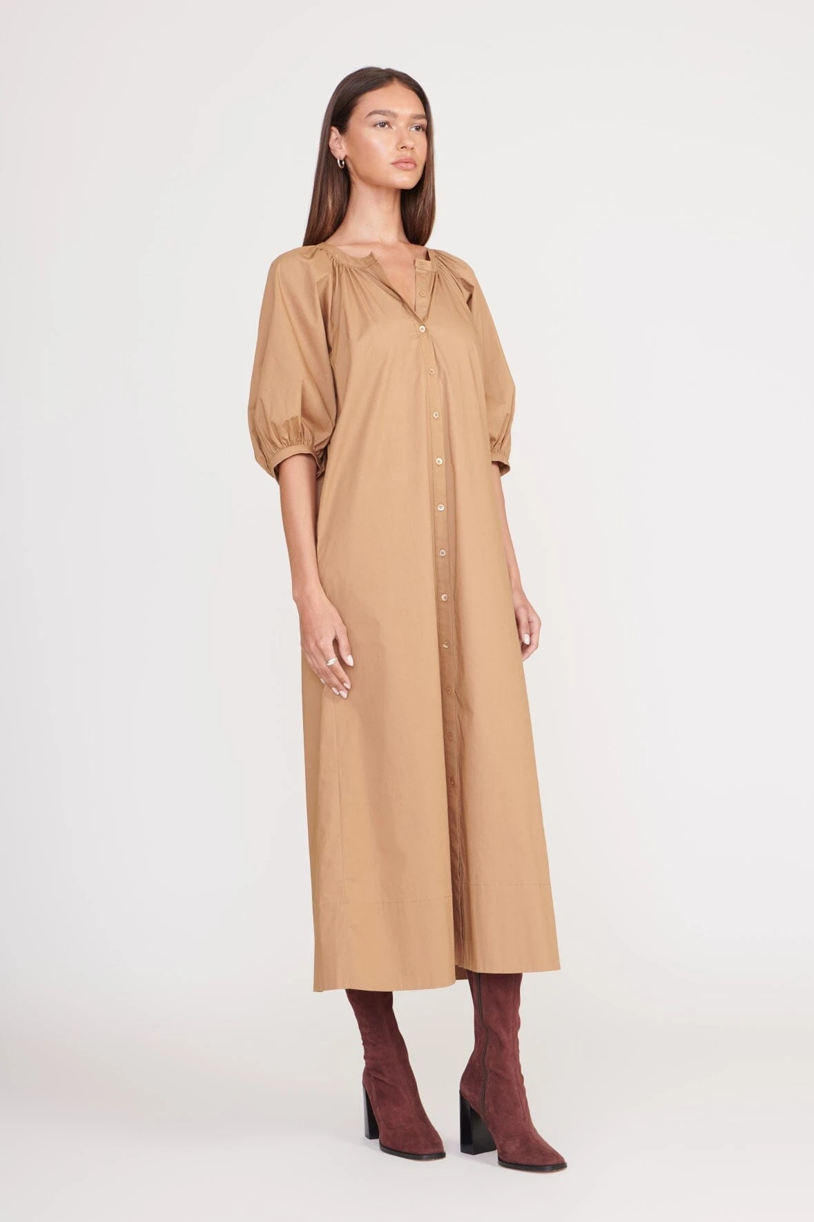 VINCENT DRESS | CAMEL 2 VINCENT DRESS | CAMEL - Image 2