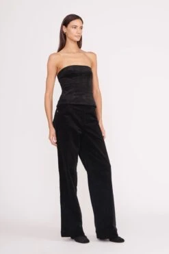 WOODGRAIN TOP | BLACK -Fashion Shop woodgrain top black 4 dd4811a4 2afe 488d af26 b8819b20b38d